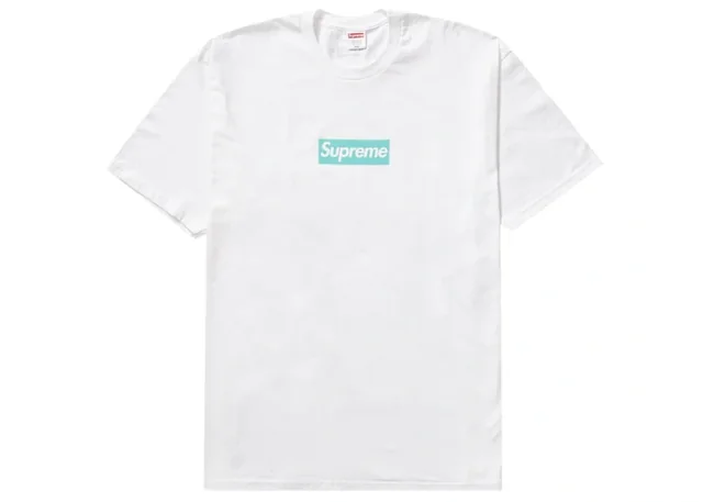 Supreme × Tiffany & Co. Box Logo Tee — front