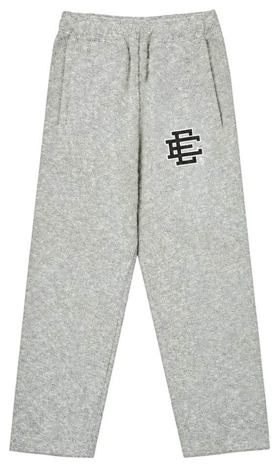 Eric Emanuel EE Bouclé Pant, Grey / Black / White, front view; reference photograph