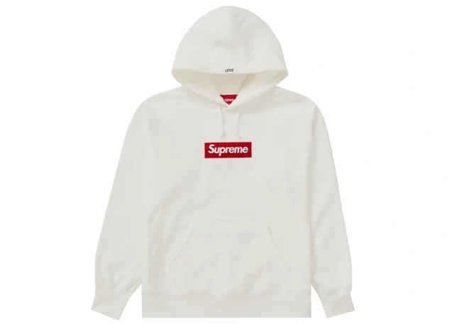 Supreme Box Logo Hooded Sweatshirt — FW21 — front